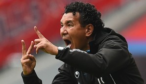 Ricardo Moniz musste seiner Mannschaft in der Halbzeitpause eine ordentliche Ansprache halten