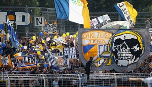 Die Fans von Carl Zeiss Jena werden gegen Bayern München ordentlich Stimmung machen