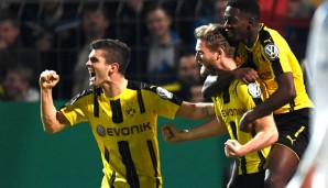 Matchwinner unter sich: Pulisic, Schürrle und Dembele