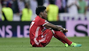 David Alaba ist fraglich für das Pokalspiel gegen Bayern München