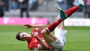 Robert Lewandowski musste in den letzten Partien ordentlich einstecken