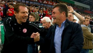 Dieter Hecking zeigt sich nach dem Sieg gegen Rot-Weiss Essen zufrieden