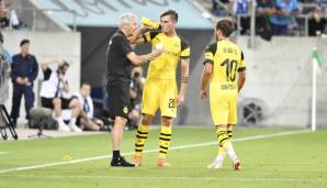 Lucien Favre steht vor seinem ersten Pflichtspiel als Trainer des BVB.