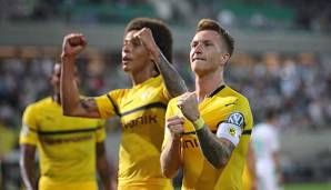 Axel Witsel und Marco Reus schießen den BVB in die nächste Runde des DFB-Pokals.