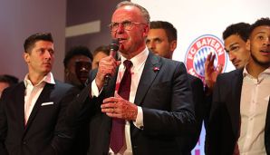 Karl-Heinz Rummenigge hat Niko Kovac bei seiner Dankesrede vergessen.