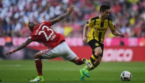 Raphael Guerreiro: Als Linksaußen aufgeboten und mit toller Vorlage auf Aubameyang bei dessen früher Chance. Bewies eine gute Abstimmung mit Schmelzer, um Bayerns rechte Seite zu entschleunigen. Offensiv stärker. Note 3