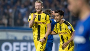 Andre Schürrle erzielte sein erstes Pflichtspieltor für Dortmund