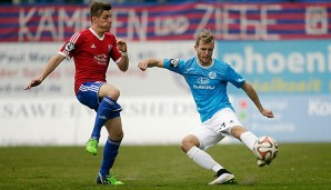 Fabian Baumgärtel (r.) muss drei Spiele lang zusehen