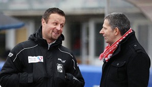 Torsten Traub (l.) übernimmt in Erfurt die sportliche Leitung