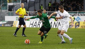 Preußen Münster verlor gegen Erzgebirge Aue mit 0:1