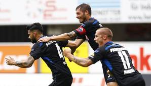 Der SC Paderborn eroberte mit dem Sieg in Würzburg die Tabellenführung der 3. Liga