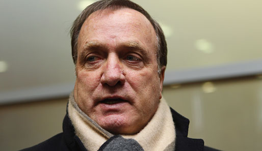 Russland Nationaltrainer Dick Advocaat möchte gegen die Slowakei die EM-Teilnahme sichern