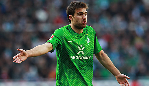 Einer von vier Bundesliga-Legionären im vorläufigen Aufgebot der Griechen: Bremens Sokratis