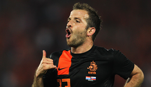 Rafael van der Vaart wechselte 2010 von Real Madrid zu den Tottenham Hotspurs