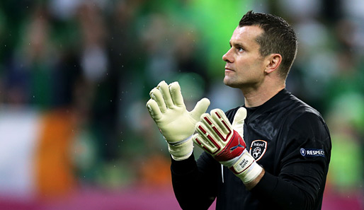 Shay Given hat bisher unglaubliche 126 Spiele im Nationaltrikot der Iren absolviert