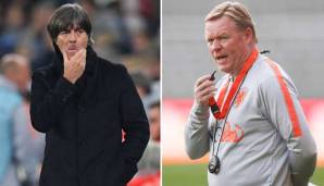 Deutschland trifft mit Bundestrainer Joachim Löw in der EM-Quali erneut auf Ronald Koeman und seine Elftal.