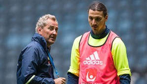 Eric Hamren hat sein Team stark kritisiert - Zlatan Ibrahimovic ausgenommen