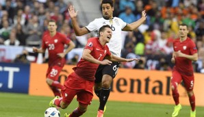 Sami Khedira gab in der ersten Hälfte die meiste Schüsse ab (3), aufs Tor ging aber keiner