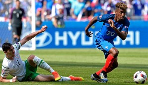 Kingsley Coman wurde gegen Irland zur Halbzeit eingewechselt