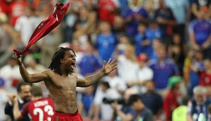 Renato Sanches feiert den EM-Titel Portugals