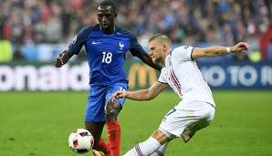 Moussa Sissoko im Spiel gegen Island