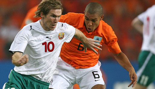 Hleb, Alexander, Nigel, de, Jong, Weißrussland, Niederlande