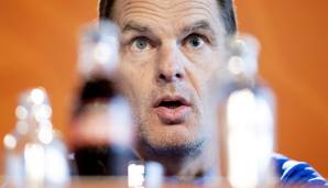 Frank de Boer trainiert seit vergangenen Sommer die niederländische Nationalmannschaft.