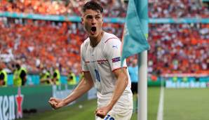 Patrik Schick erzielte gegen die Niederlande bereits seinen vierten Treffer bei dieser EM.