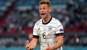 Joshua Kimmich wurde gegen Frankreich in der zweiten Halbzeit aktiver in der Offensive.