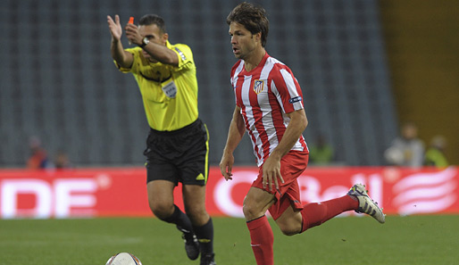 Am Donnerstag wird Diego mit Atletico Madrid gegen Hannover 96 antreten