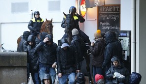 Rund um das Spiel zwischen Feyenoord und der Roma gab es Ausschreitungen