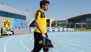 Mats Hummels im Wintertrainingslager des BVB in Dubai