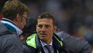 Markus Weinzierl und Jürgen Klopp vor dem Europa-League-Spiel