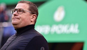 Gladbach-Manager Max Eberl war mit dem Auftritt seiner Mannschaft auf Schalke zufrieden