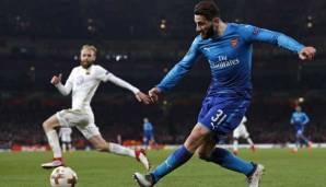 Traf zum beruhigenden 1:2 für den FC Arsenal gegen Östersunds: Sead Kolasinac