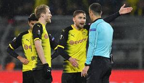 Marcel Schmelzer war nicht zufrieden mit der Schiedsrichterleistung.