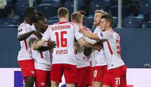 Im Achtelfinale setzte sich RB Leipzig gegen den SSC Neapel durch.