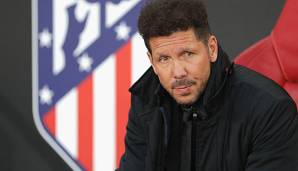 Die UEFA hat Diego Simeone mit einer Sperre von vier Spielen belegt.