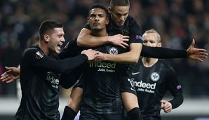 Eintracht Frankfurt steht im Achtelfinale der Europa League.