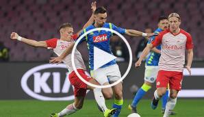 Napoli gegen Salzburg