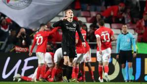 Eintracht Frankfurt droht das Viertelfinal-Aus in der Europa League.