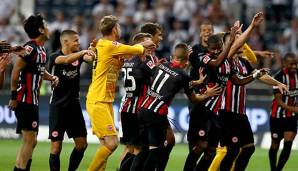 Eintracht Frankfurt steht in der dritten Runde der Europa-League-Qualifikation.