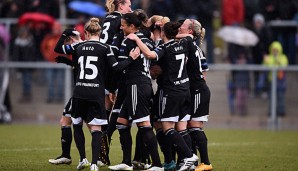 Der 1. FFC Frankfurt ließ dem dänischen Vizemeister Bröndby IF keine Chance