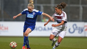 Pauline Bremer (l.) steht bei Turbine Potsdam unter Vertrag