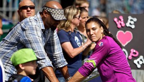 Hope Solo gehört zu den besten Torhüterinnen der Welt - privat gibt es gerade viel Ärger