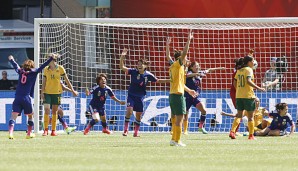 Mit einem knappen 1:0 kämpften sich die Japanerinnen ins Halbfinale