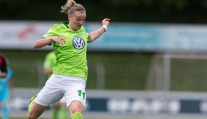 Alexandra Popp wurde im Pokal-Finale in der 76. Minute vom Platz geschickt