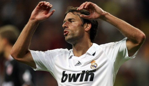 Ruud van Nistelrooy wechselte 2006 von Manchester United zu Real Madrid