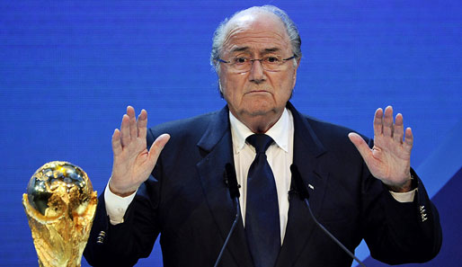 Sepp Blatter ist seit 1998 Präsident des Fußball-Weltverbands FIFA