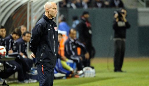 Konnte zum Auftakt des Gold Cups einen Sieg verzeichnen: USA-Coach Bob Bradley